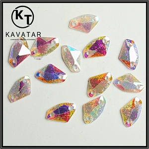 Flat back sew on crystal rhinestone for garments