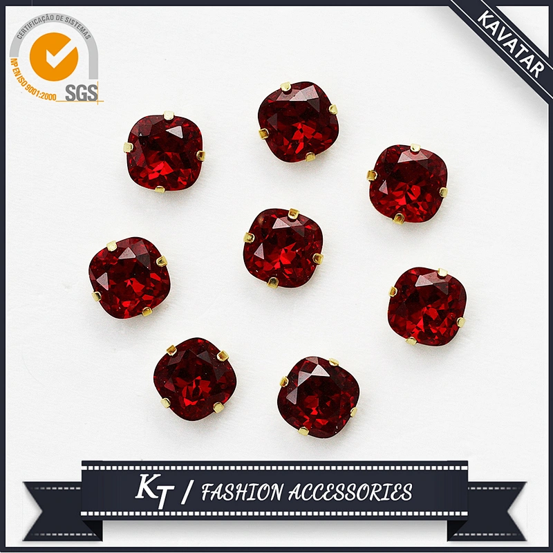 Fancy crystal fancy strass in setting for jewelry