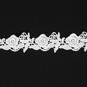 High Quality Rose Pattern Batternburg Lace Trim for Garments