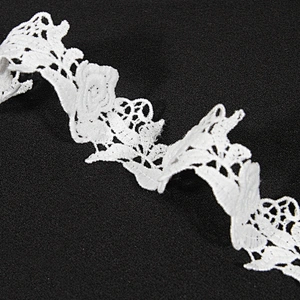 High Quality Rose Pattern Batternburg Lace Trim for Garments