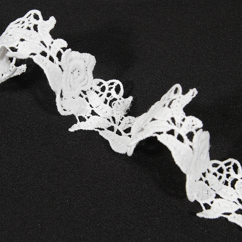 High Quality Rose Pattern Batternburg Lace Trim for Garments