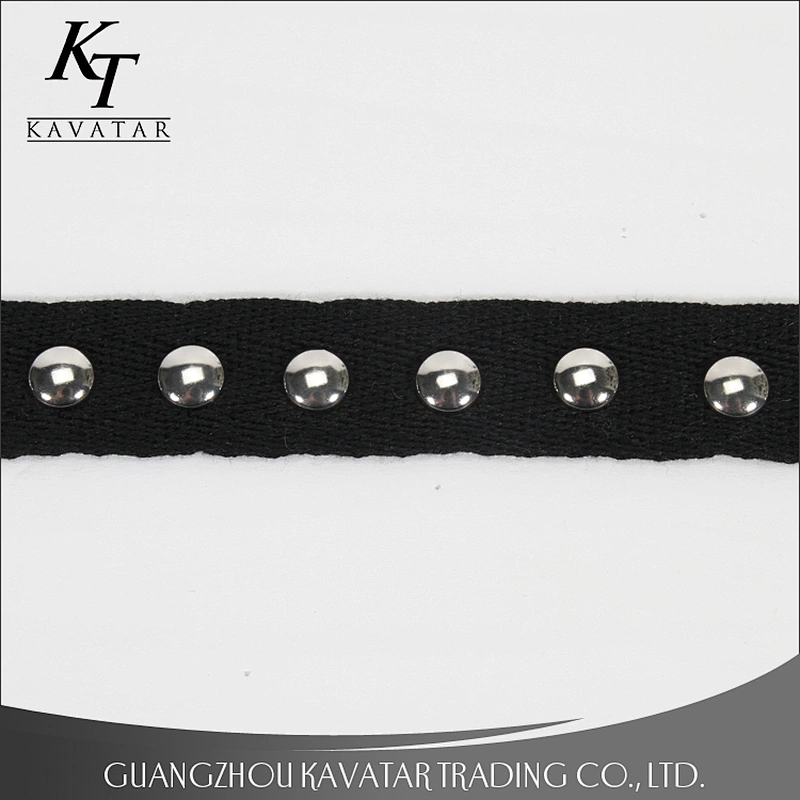 Beautiful design nylon beaded tape trim for clothes