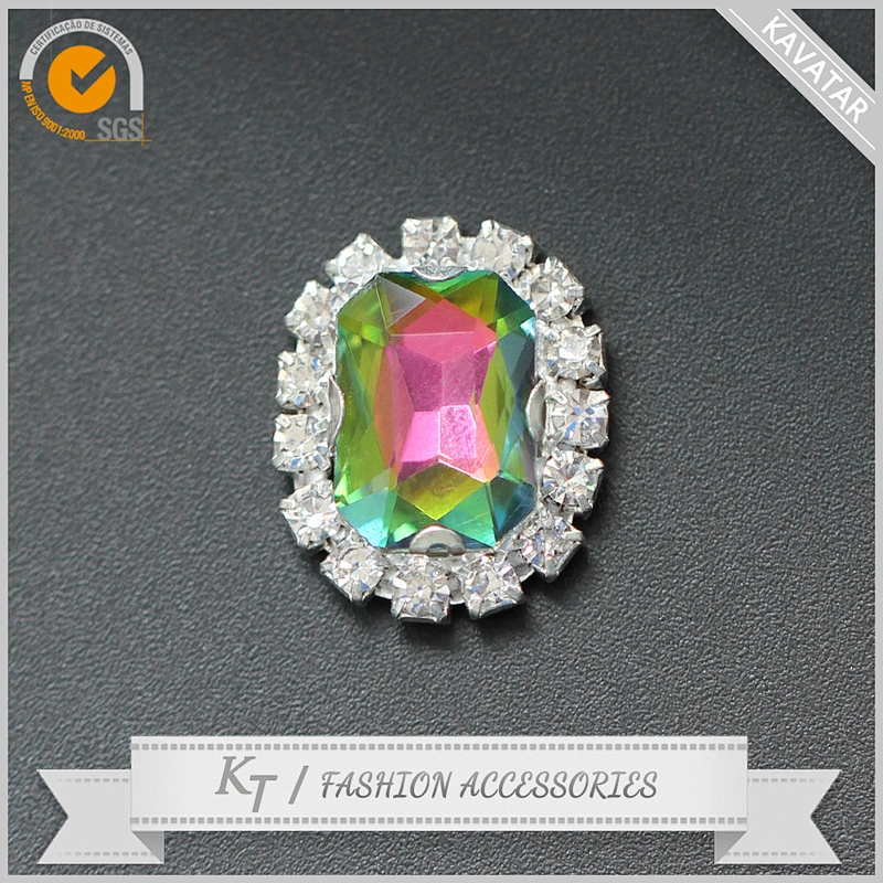 Hot sale flatback bulk for sale glass stones button no holes hight quality glass stones for garment accessories