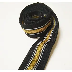 Wholesale Trendy Shimmering Rib Ribbon Trim for Garments