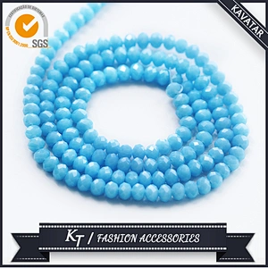 Wholesales roundel crystal glass beads