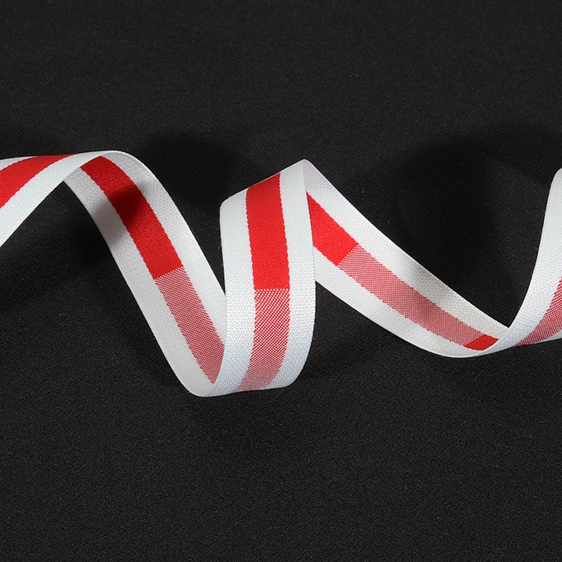 High Quality Printed Rib Ribbon Trim for Casual Suits and Clothes design