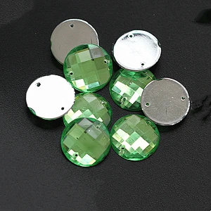Tear Drop Rhinestone,8*13mm, Pear Shaped Acrylic Rhinestones, Flat Back with Holes, Supply Item for Crafts
