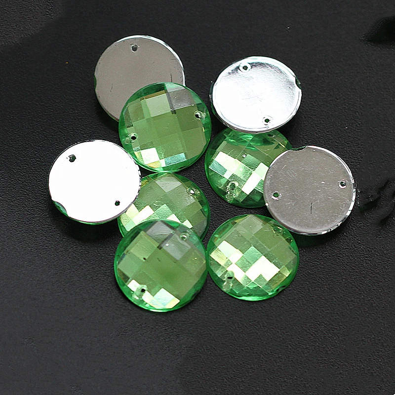 Tear Drop Rhinestone,8*13mm, Pear Shaped Acrylic Rhinestones, Flat Back with Holes, Supply Item for Crafts