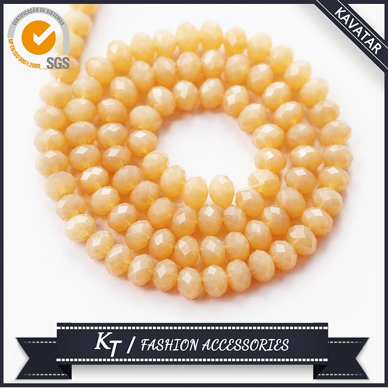Crystal beads loose beads glass rondelle beads wholesales