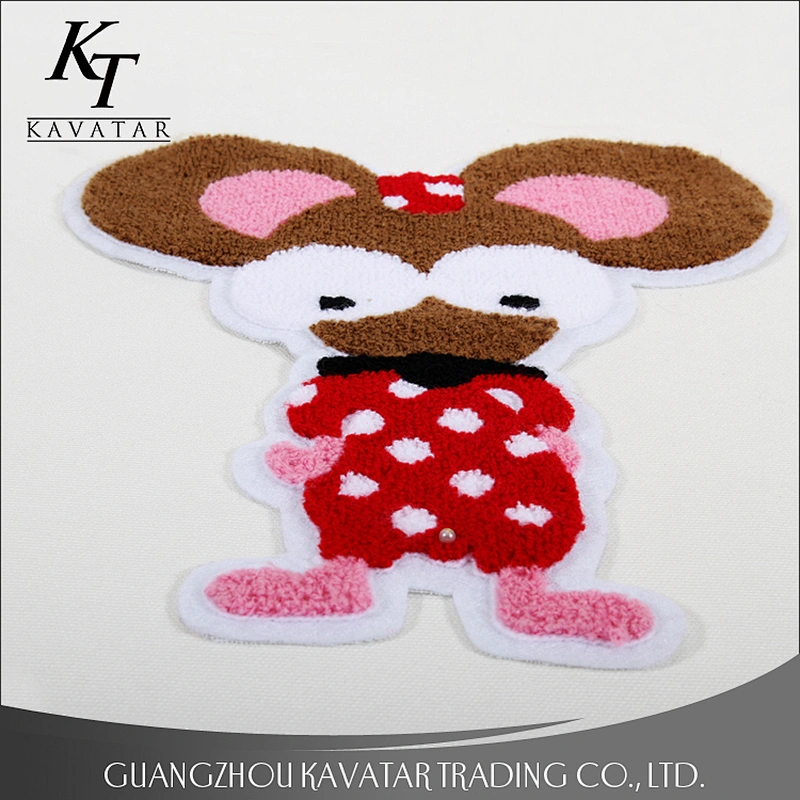 Fashion mouse patches embroidery designs for baby garment