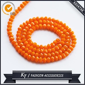 Wholesales roundel crystal glass beads