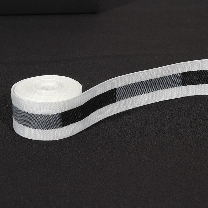 High Quality Printed Rib Ribbon Trim for Casual Suits and Clothes design