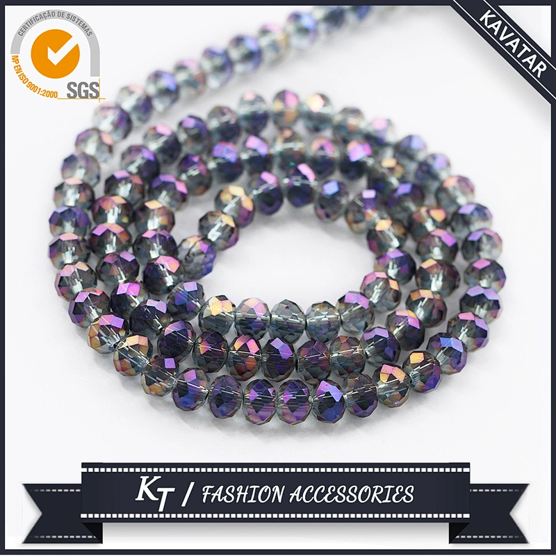 Wholesale crystal round rondelle bicone beads