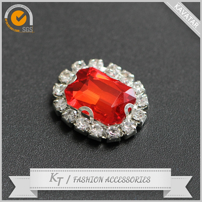 Hot sale flatback bulk for sale glass stones button no holes hight quality glass stones for garment accessories