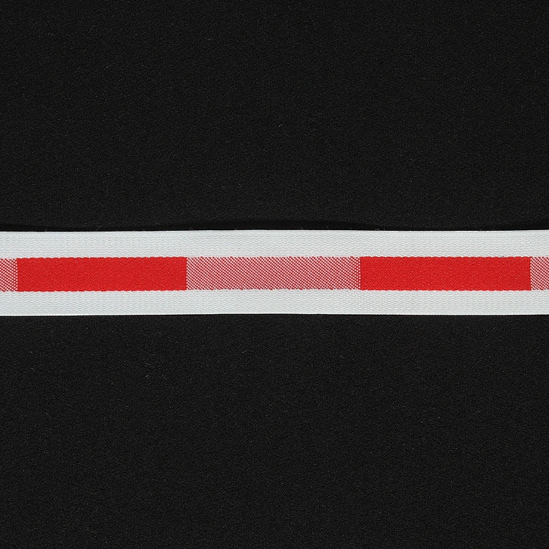 High Quality Printed Rib Ribbon Trim for Casual Suits and Clothes design