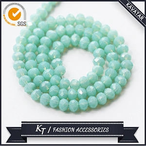 Crystal beads loose beads glass rondelle beads wholesales