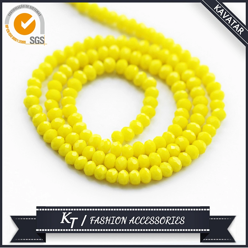Wholesales roundel crystal glass beads