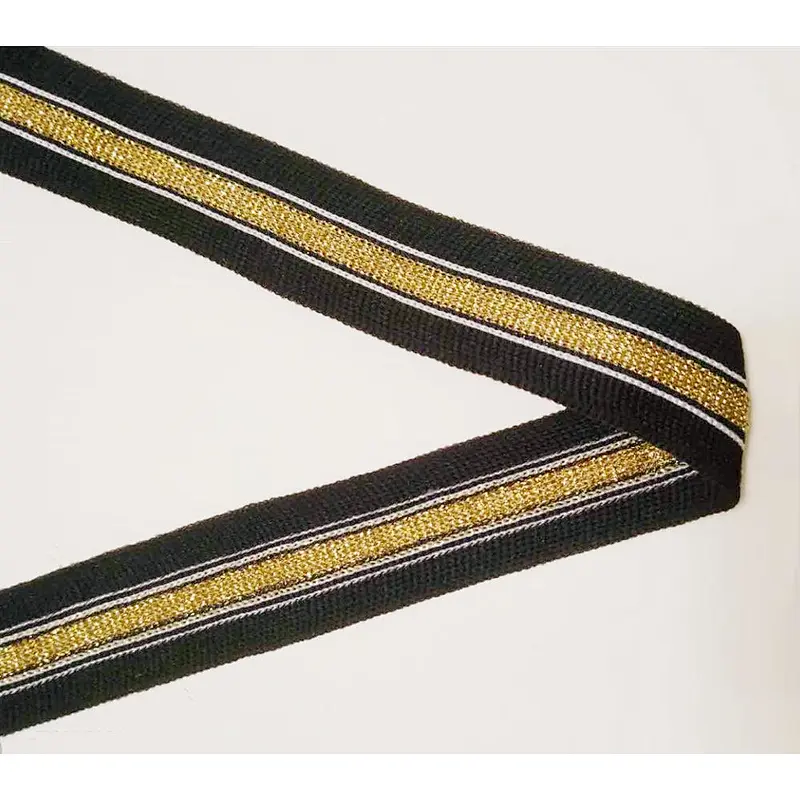Wholesale Trendy Shimmering Rib Ribbon Trim for Garments