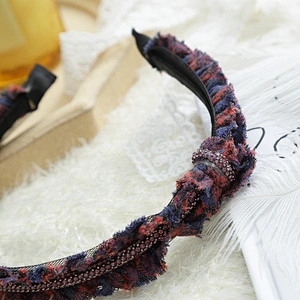 Europe and America restoring ancient ways hair hoop fashion Designer headband women hair headband girl rhinestone hairbands