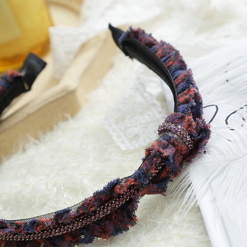 Europe and America restoring ancient ways hair hoop fashion Designer headband women hair headband girl rhinestone hairbands