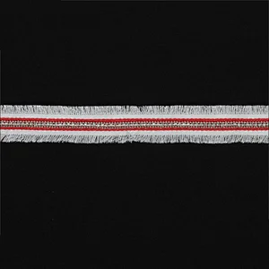 Wholesale hot selling braided trim with nylon tape for garments