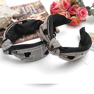 fashion  2020  wholesale rhinestone headbands for girls hair accessories ,designer headbands Custom Winter headband