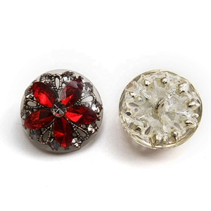 European and American style clothing rhinestone buttons, clothing accessories wholesale buttons, crystal buttons