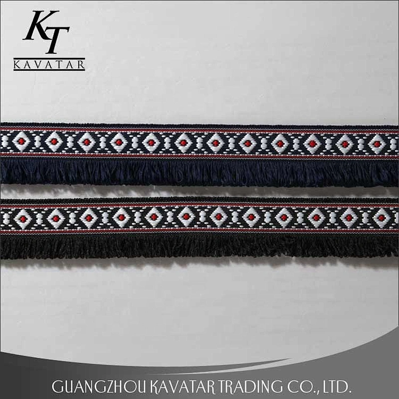 Wholesale polyester ethnic embroidery ribbon for clothes