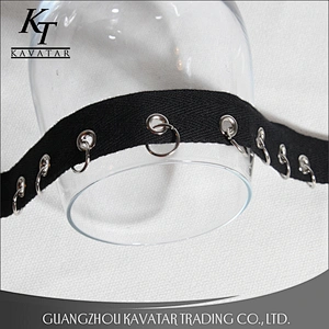 Fashion herringbone style polyester eyelet with iron hoop lace trim for garment,bags,hat,shoe