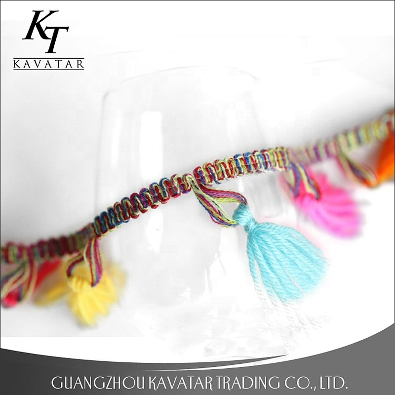 Kavatar Wholesale Various Colors Tassel Fringe For Curtain