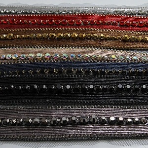 wholesale custom Patches Iron on patches with rhinestone clothing patch 3d rhinestones