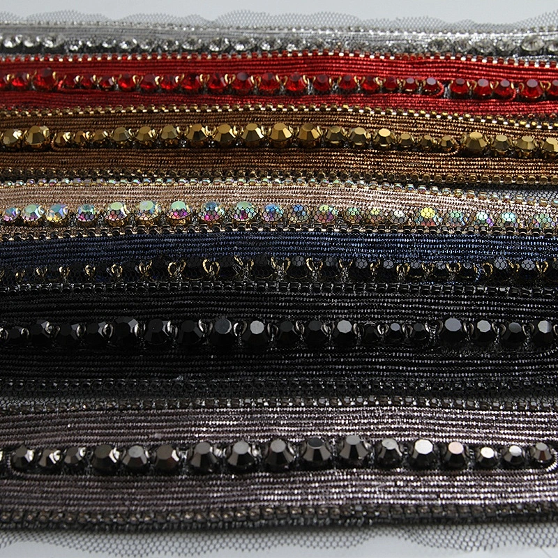 wholesale custom Patches Iron on patches with rhinestone clothing patch 3d rhinestones