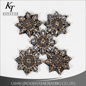 Bling bling rhinestone stone applique patch for clothes