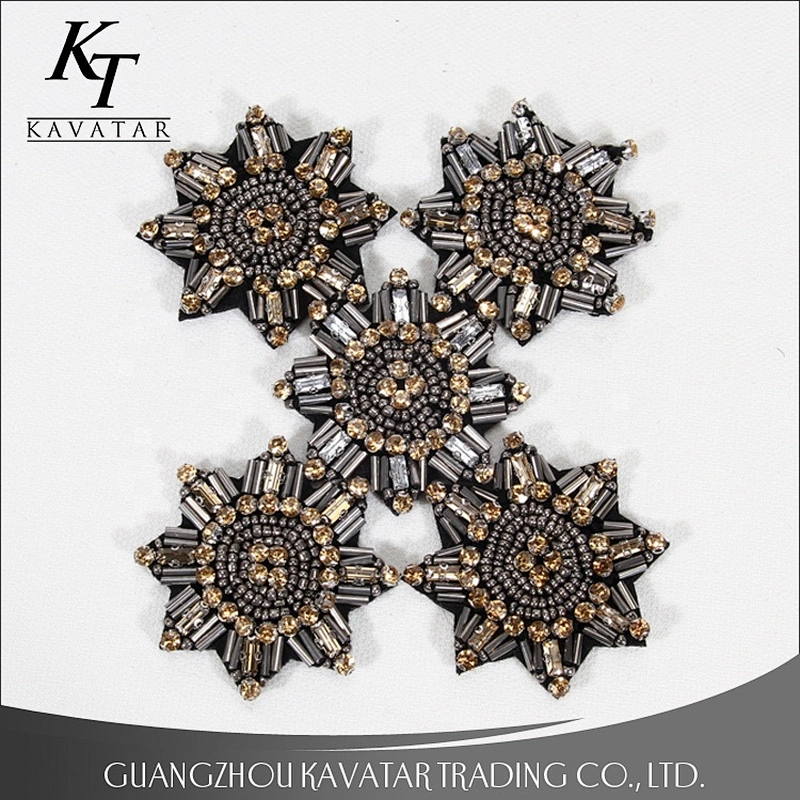 Bling bling rhinestone stone applique patch for clothes