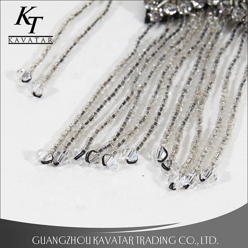 New Design Star Shape Rhinestone Beaded Patches For Decorative Women Bag
