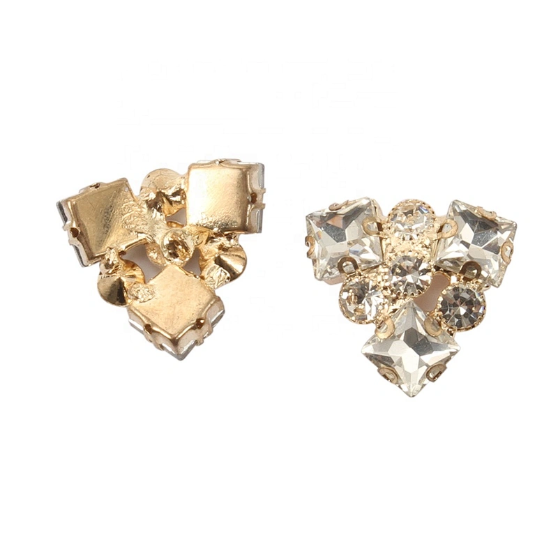 Kavatar Gold Diamond Crystal Coat Buttons Clothing Accessories Bed Sofa Accessories