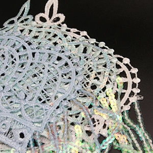 Spot supply of water - soluble embroidered beads clothing accessories bags, shoes, hats, wedding dress department