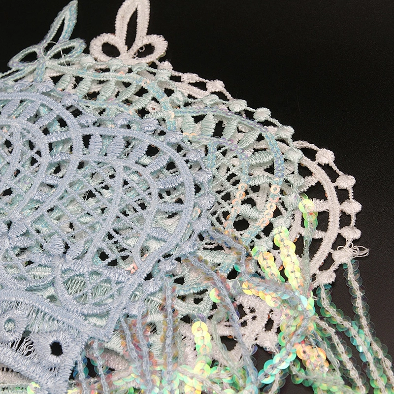 Spot supply of water - soluble embroidered beads clothing accessories bags, shoes, hats, wedding dress department