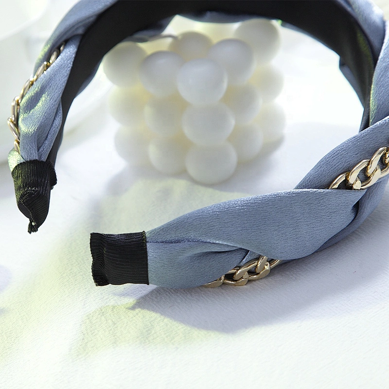 American and Korean winter wide band fashion web celebrity street party hair accessories  rhinestone designer headbands