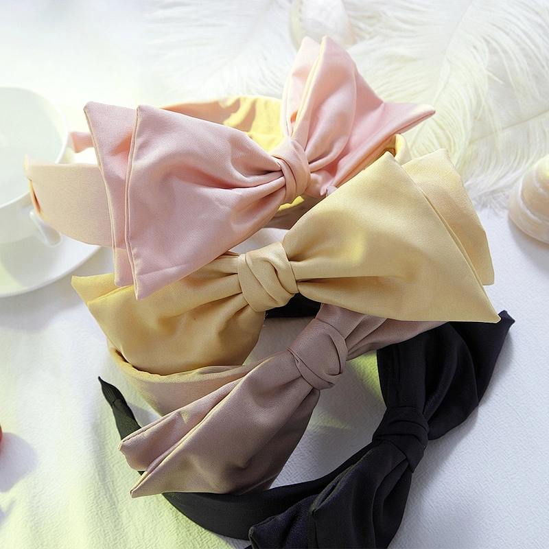 Korean style girls hair band 2020 designer headbands  fur headband  bow hair band