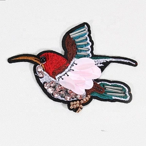 Wholesale 8x11cm mini embroidery pattern patch sew on clothing