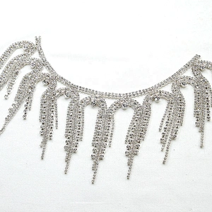 Wholesale Rhinestone Cup Chain For Garment Acccesories rhinestone  for dresses