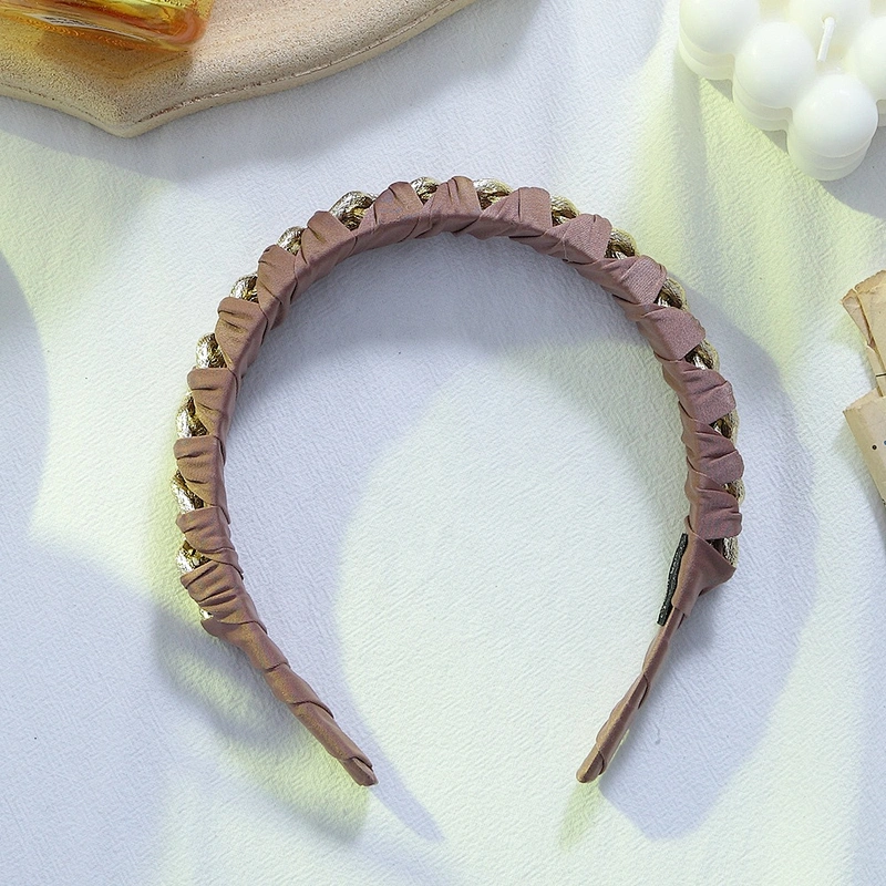South Korean chain beaded winter hair band web celebrity street fashion expert hair accessories