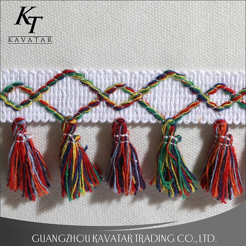Kavatar Popular High Quality Tassel Fringe Trims For Bags