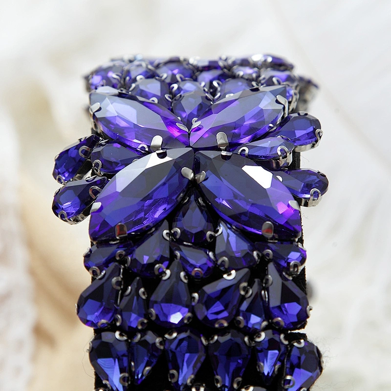 Manufacturer's spot supply fashion headbands 2020 baroque headbands new rhinestone headbands