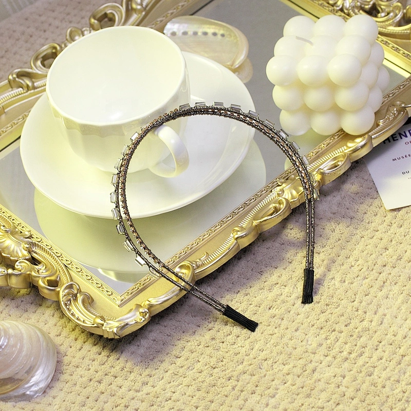 Euramerican simple Korean version of rhinestone headband party party accessories headband