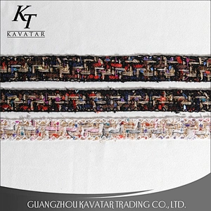 Hotsell decorative embroidery  ribbon trim wholesale