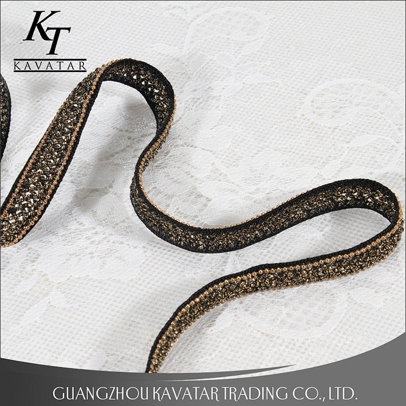 New Design Gold Accessories Beaded Trim Tape
