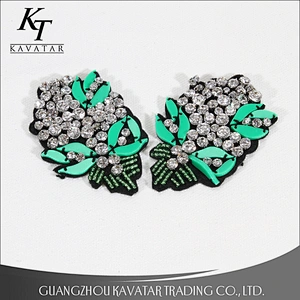Blink!Crystal patches for garment design embroidery
