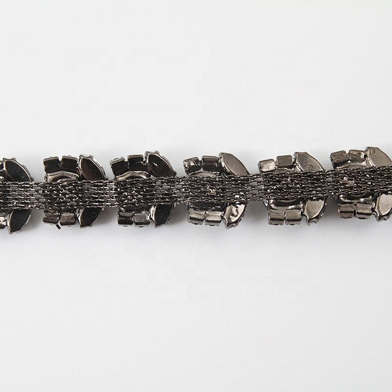 Kavatar Wholesale Rhinestone Chain Trim